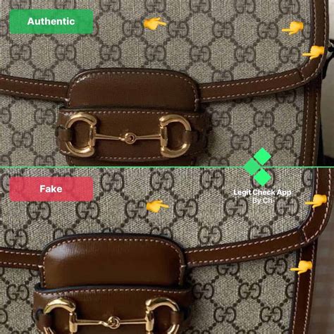 how to tell if my gucci bag is real|identify real gucci bag.